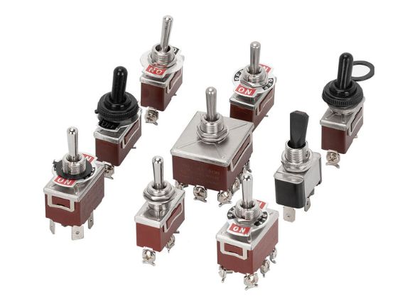 Toggle Switch Components Diagram