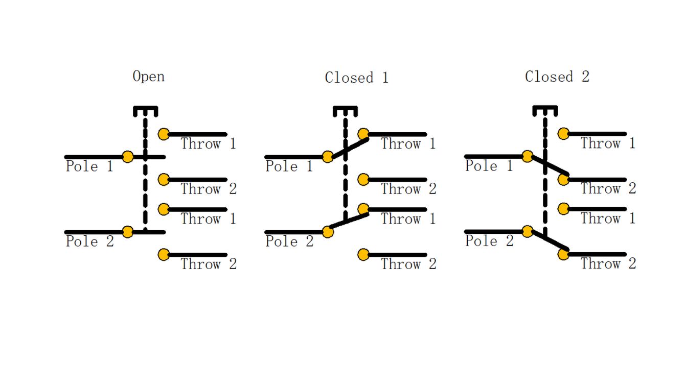 DPDT Switch Construction Diagram